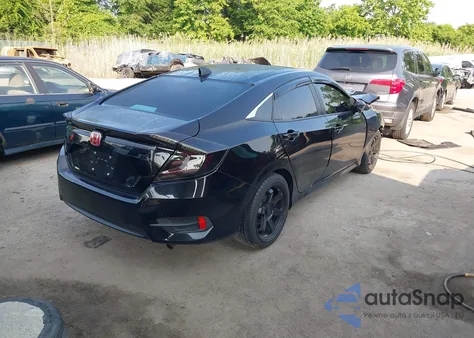 2018 Honda Civic Ex from USA, damaged, VIN 2HGFC2F73JH513243